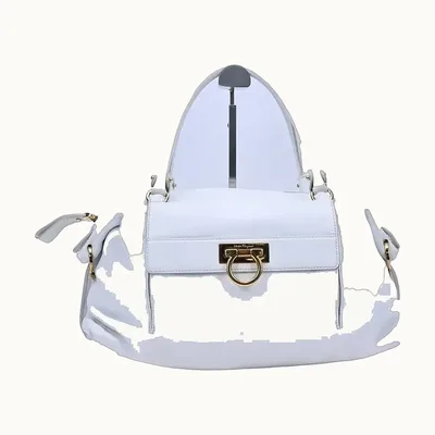 Bolsa Salvatore Ferragamo Sofia Bowling Blanca