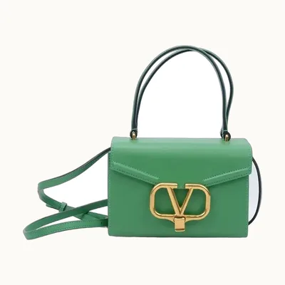 Bolsa Valentino VLogo Box Verde