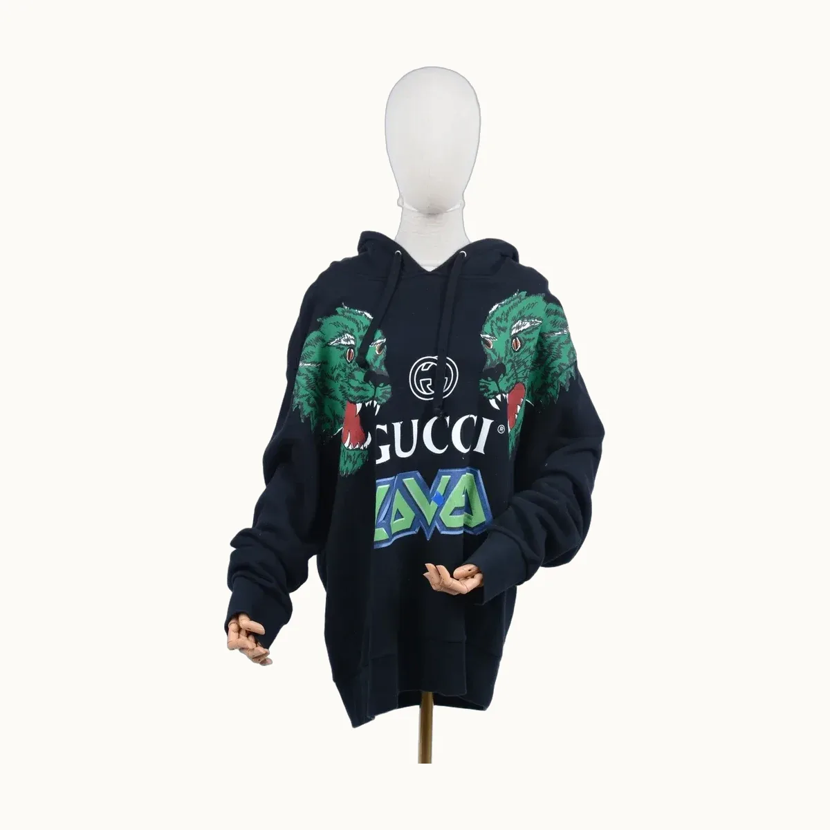 Gucci Loved Tigers Negra, Talla L