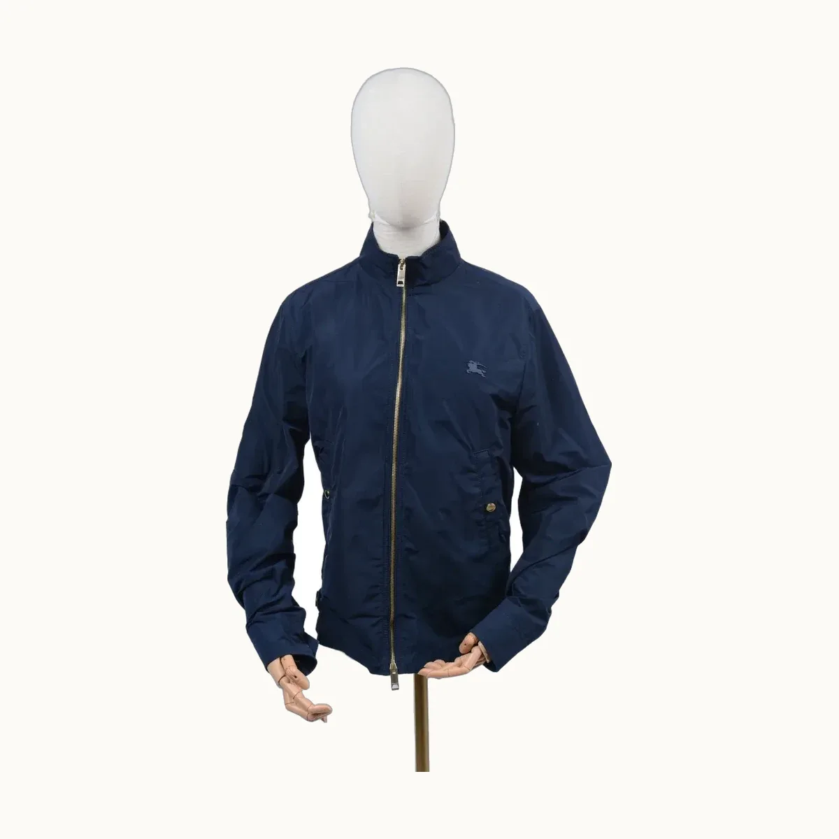 Burberry Bomber Azul, Talla XS