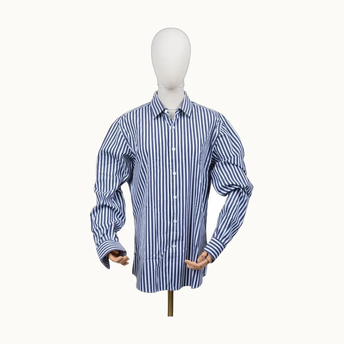 Salvatore Ferragamo Stripes Azul, Talla L