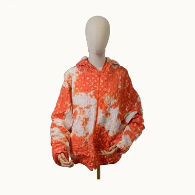 Louis Vuitton Bandana Windbreaker Virgil Abloh Naranja, Talla L