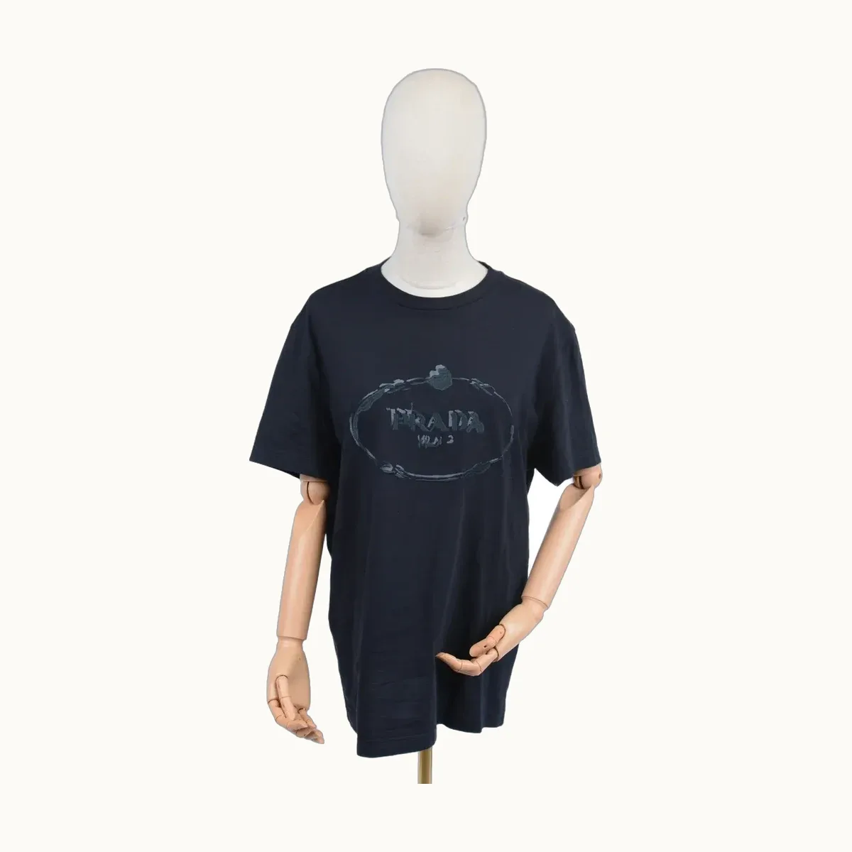 Prada Embroidered Negra, Talla XL