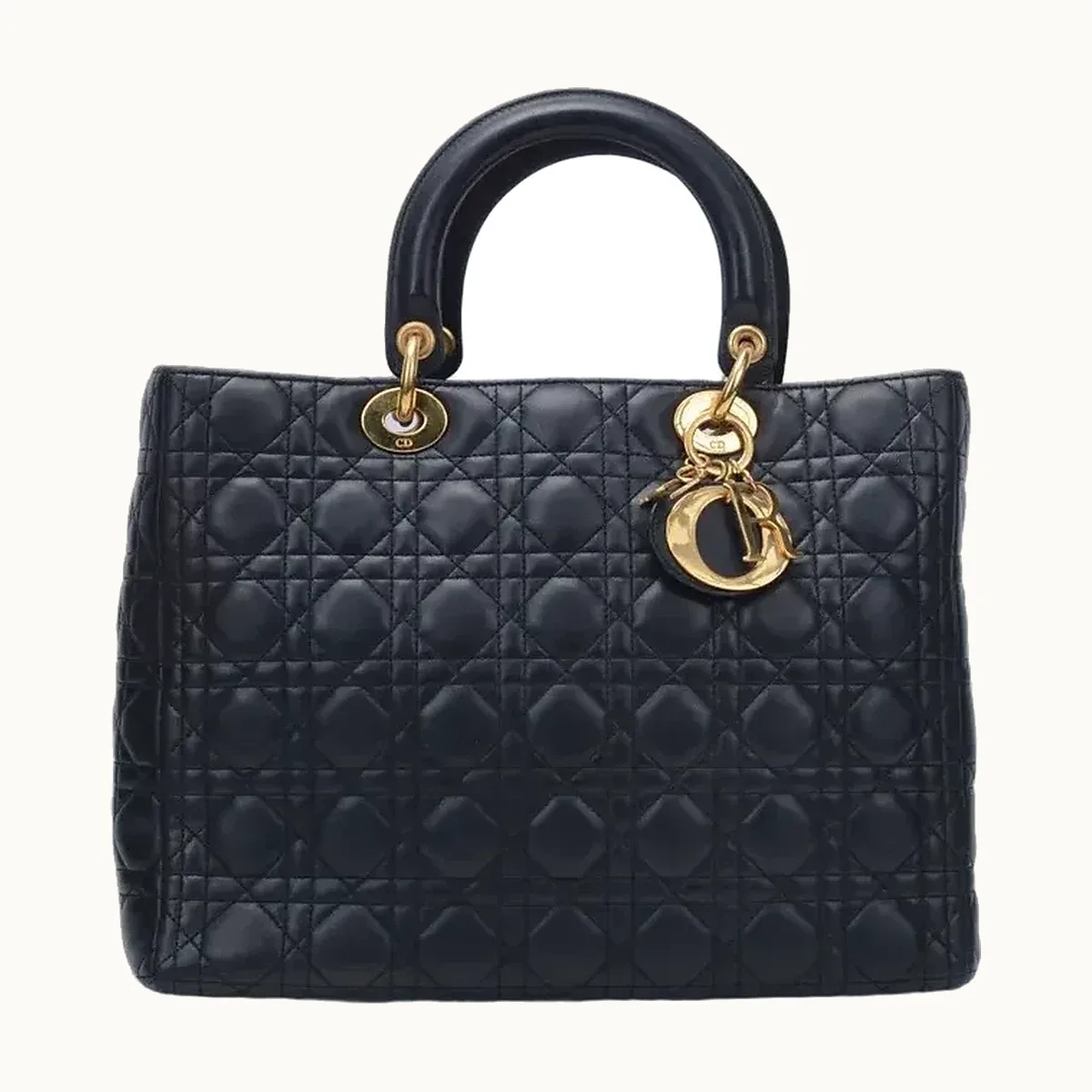 Bolsa Dior Lady Large Negra