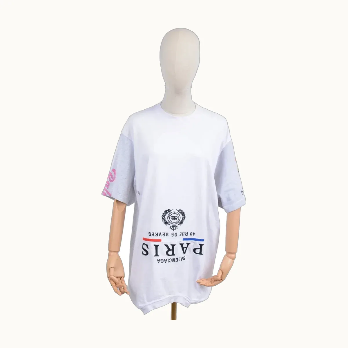 Balenciaga Upside Down Blanca, Talla L