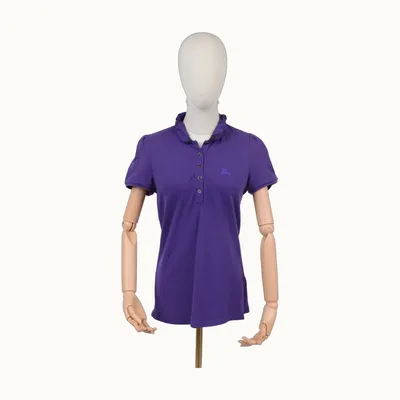 Shorts Burberry Sleeve Morados, Talla M