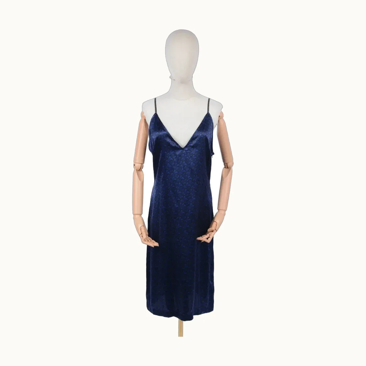 Burberry Tb Slip Azul, Talla M