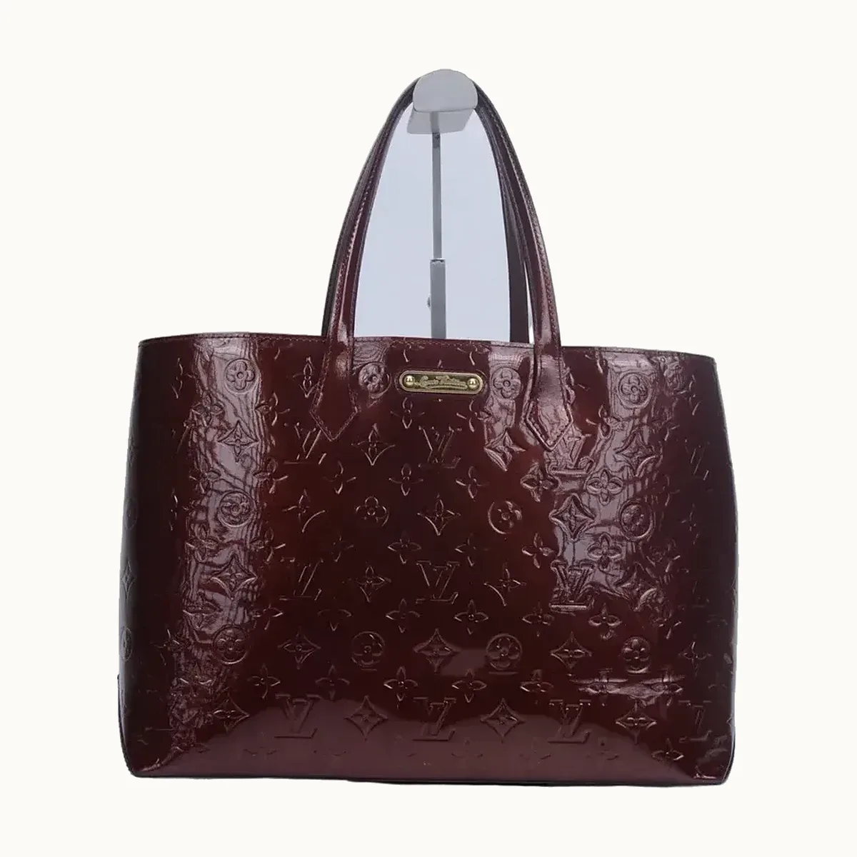 Bolsa Louis Vuitton Wilshire Vernis Vino