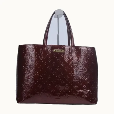 Bolsa Louis Vuitton Wilshire Vernis Vino