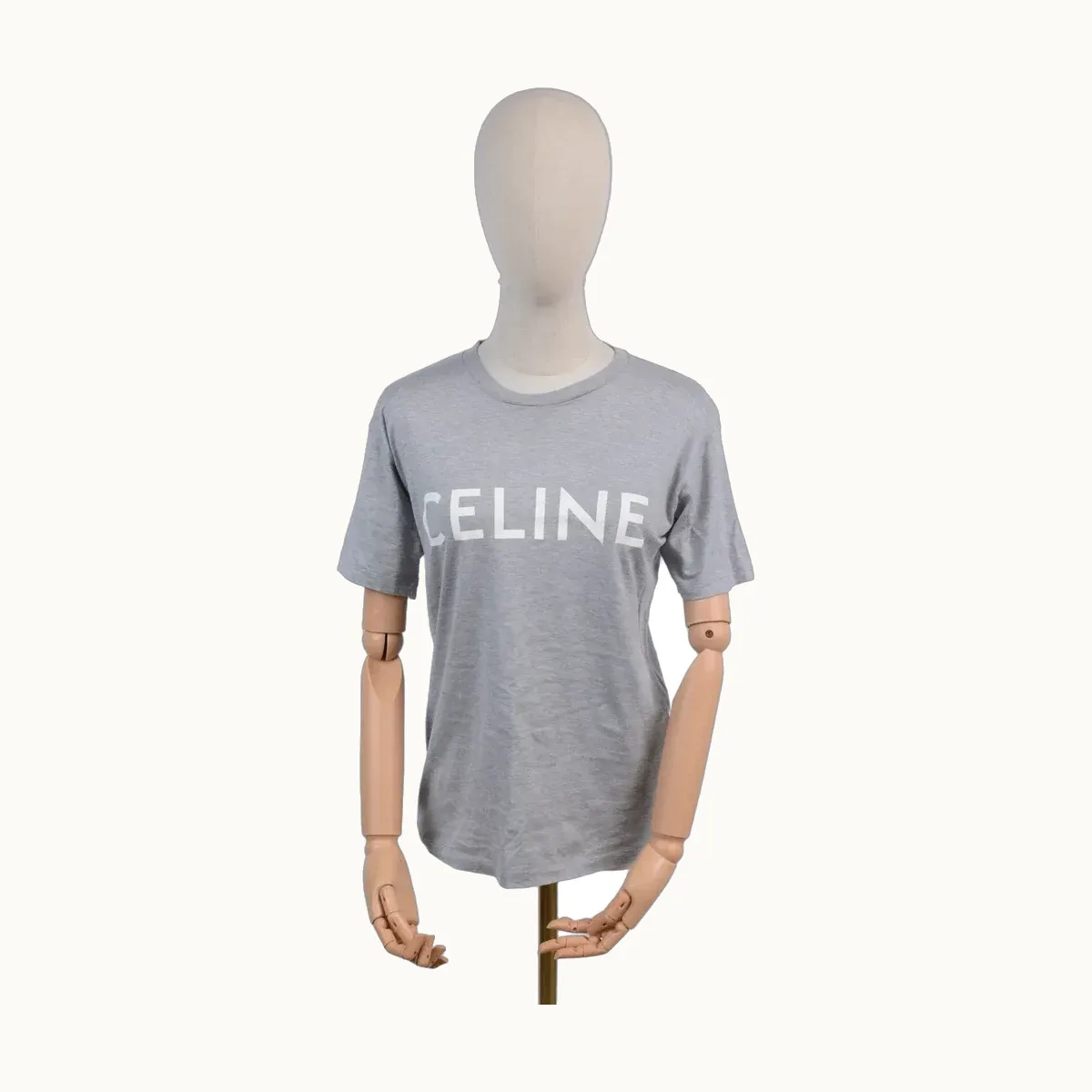 Céline Logo Gris, Talla XS
