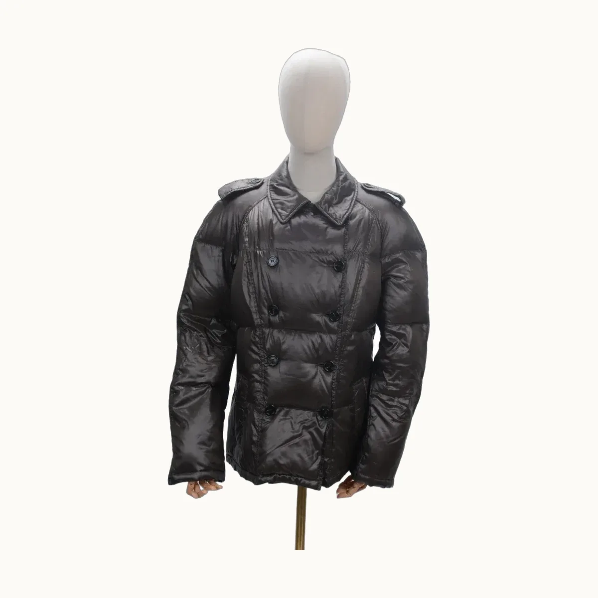 Burberry Down Puffer Café, Talla M