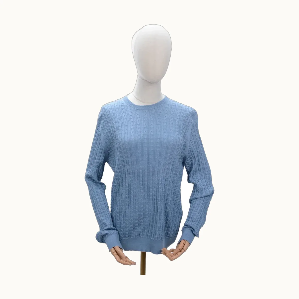 Salvatore Ferragamo Knitted Azul, Talla M