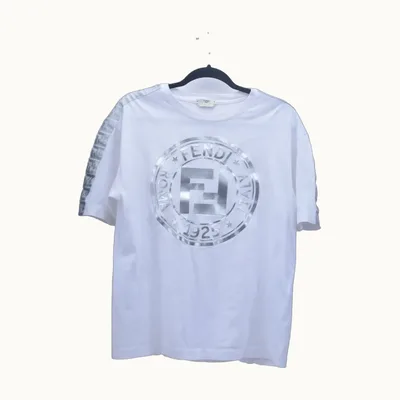 Fendi Logo Blanca, Talla XS