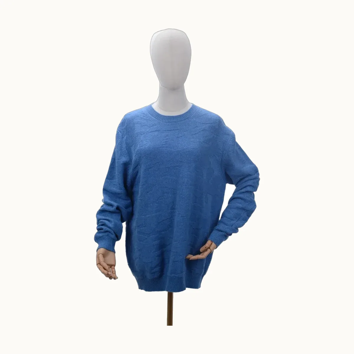 Salvatore Ferragamo Knitted Azul, Talla L