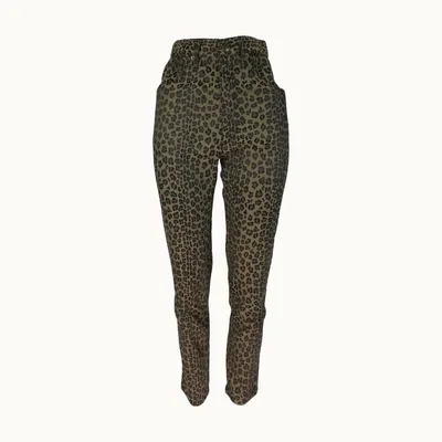 Pantalón Fendi Animal Print, Talla XS
