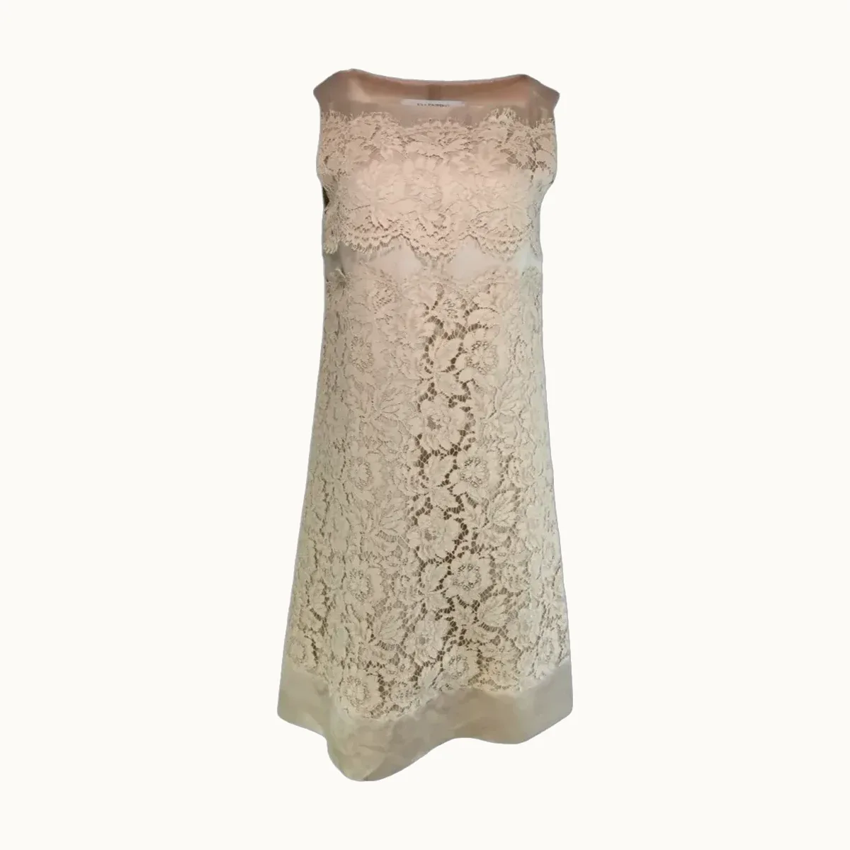 Vestido Valentino Encaje, Talla 48 IT