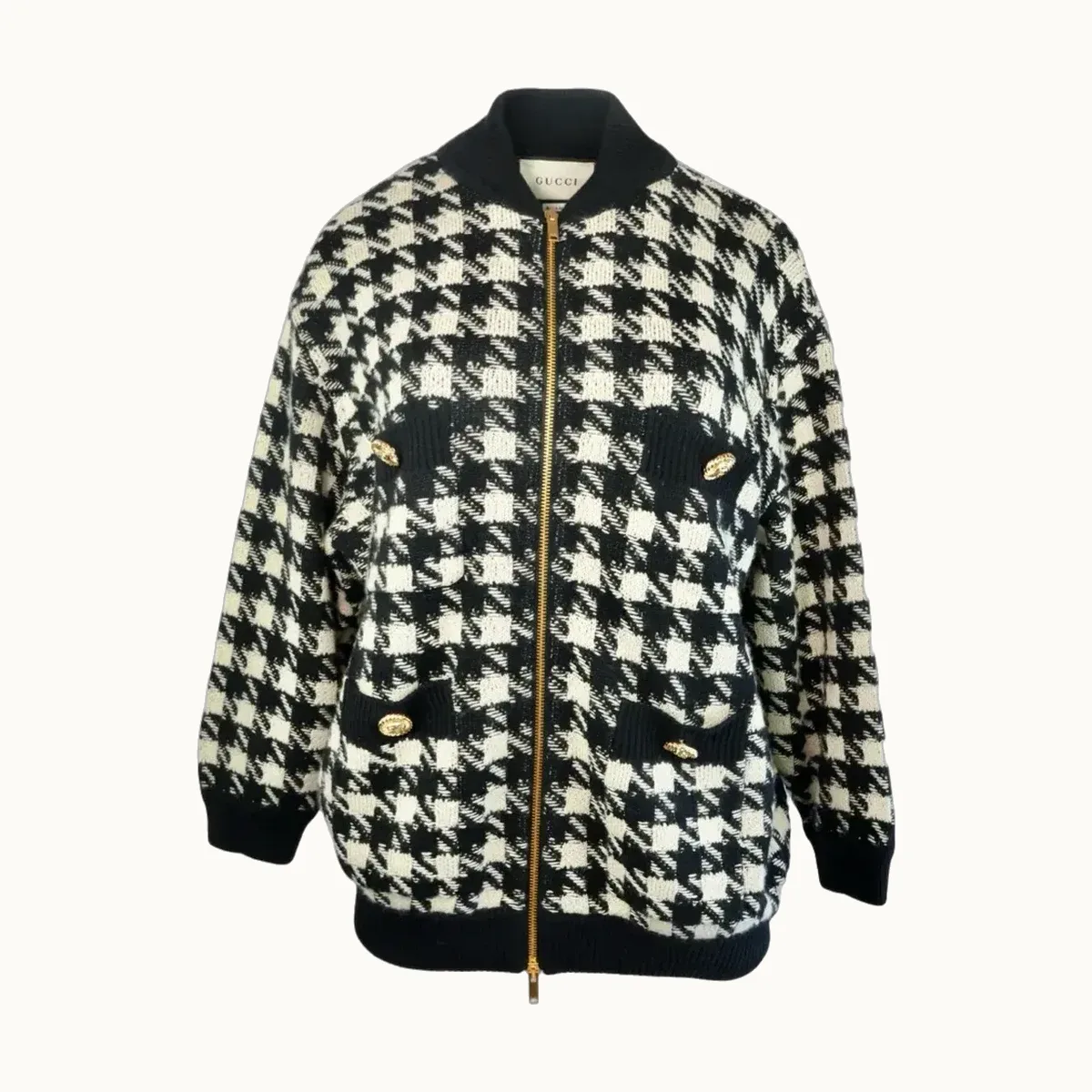Chamarra Gucci Tejida, Talla L