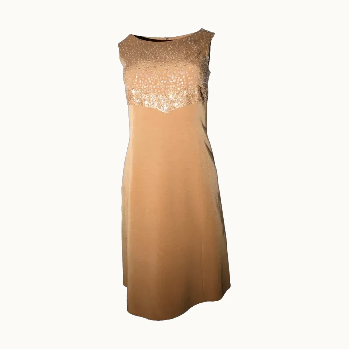 Vestido Fendi Lentejuelas, Talla 40 IT