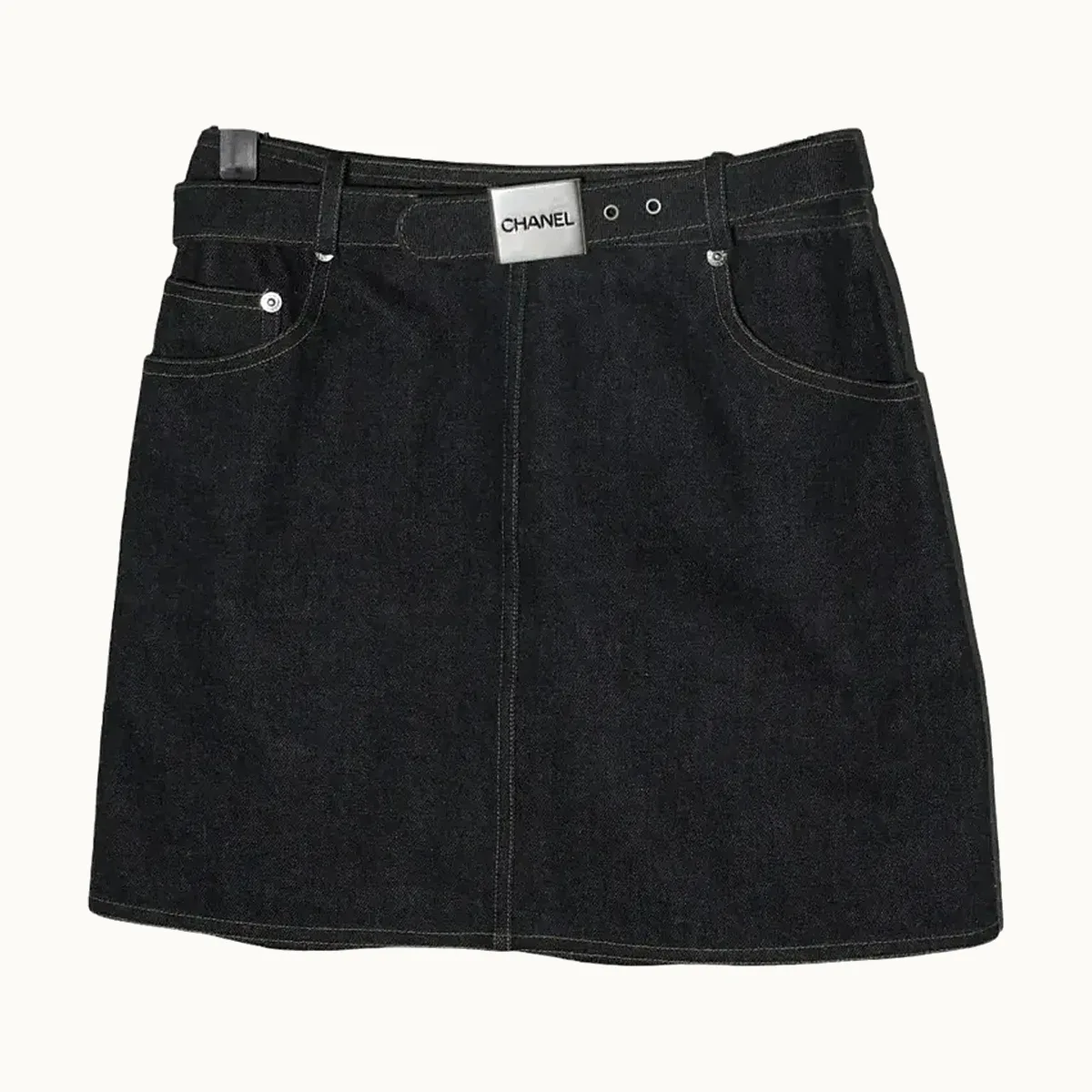 Falda Chanel Denim, Talla XS