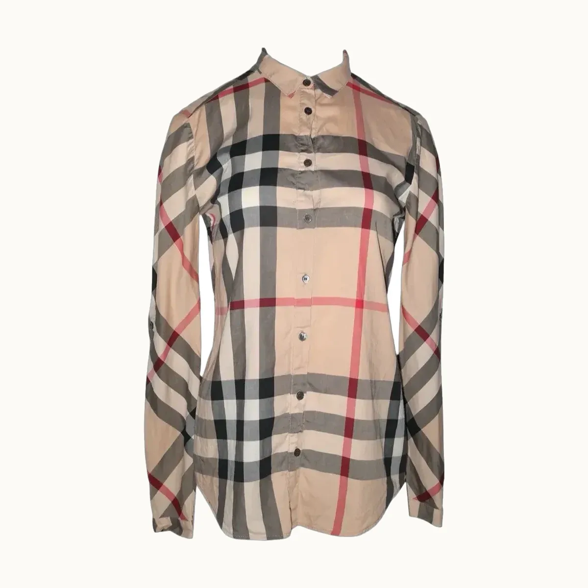 Camisa Burberry Novacheck, Talla S