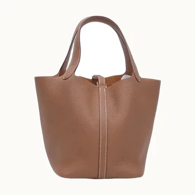 Bolsa de Mano Hermès Picotin Camel