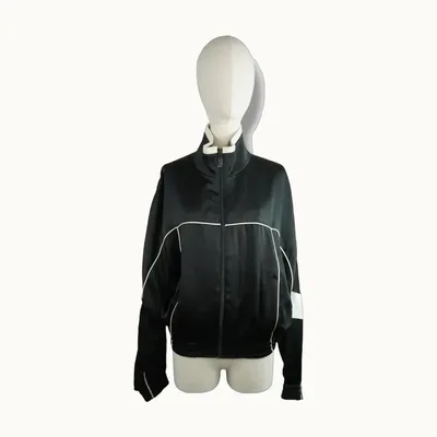 Chamarra Saint Laurent Satin Track