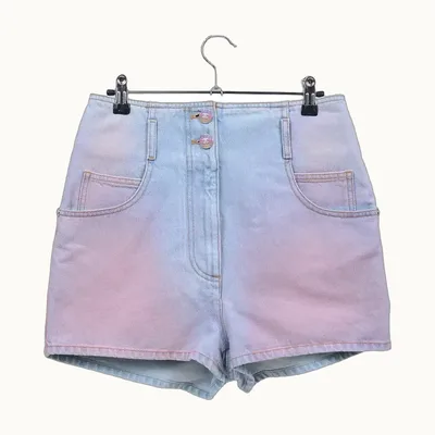 Shorts Chanel 24C Gradient Azules, Talla XXS