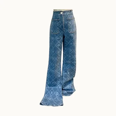 Pantalón Chanel, Talla 38 IT, Excelente, KV-6634