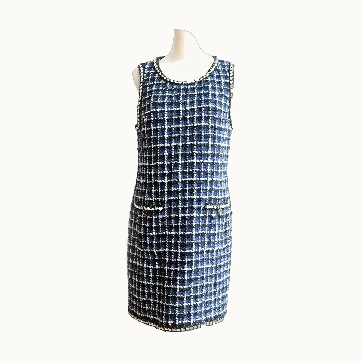 Vestido Chanel, Talla 38 IT, Excelente, KV-6724