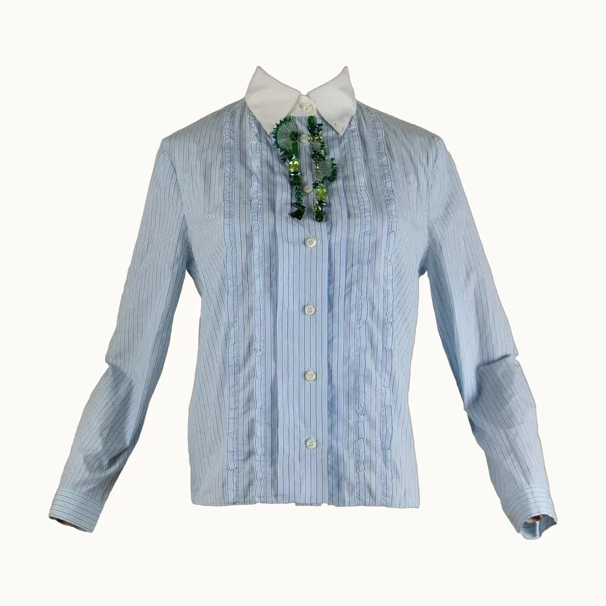 Camisa Prada, Talla 38 IT