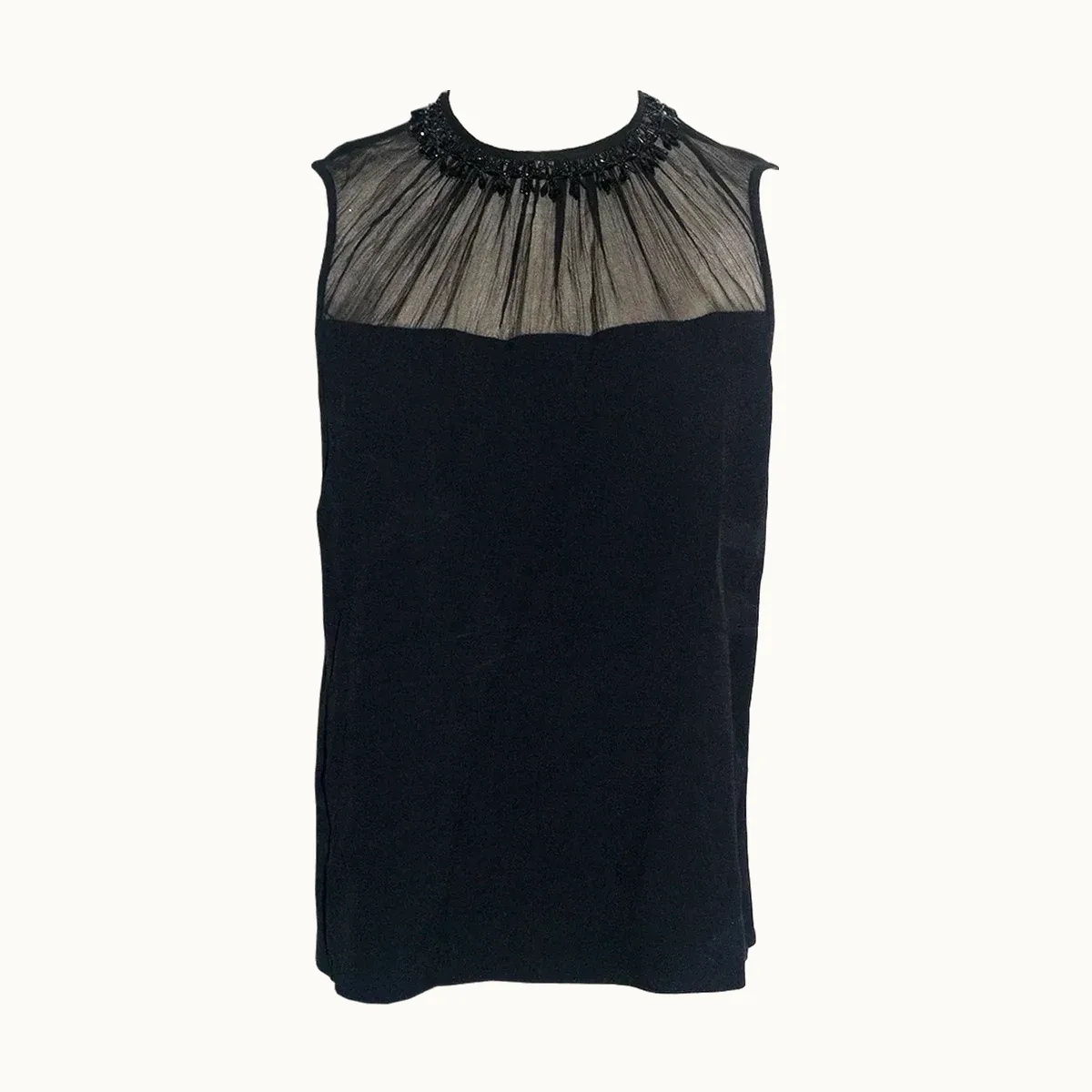 Blusa Prada, Talla 38 IT, Excelente, KV-6787