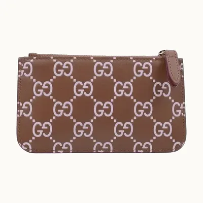 Pouch Gucci Piel GG Café