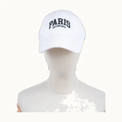 Sombrero Balenciaga Paris Blanco, Talla S