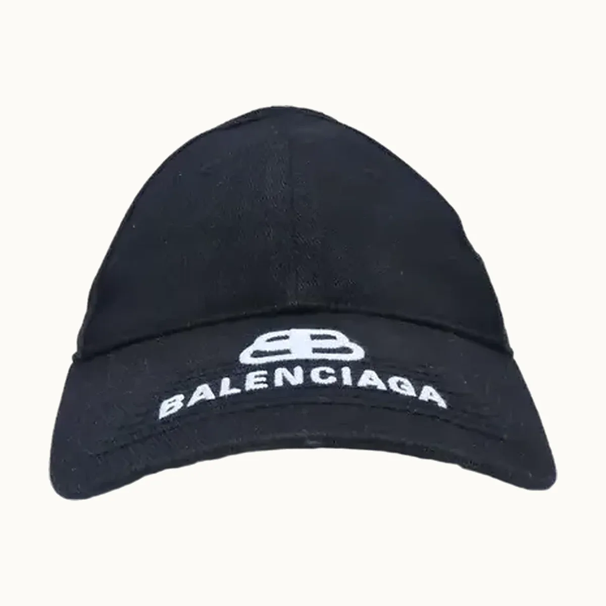 Gorra Balenciaga Baseball Negra, Talla L
