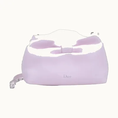Clutch Dior Bow Small Rosa pequeña