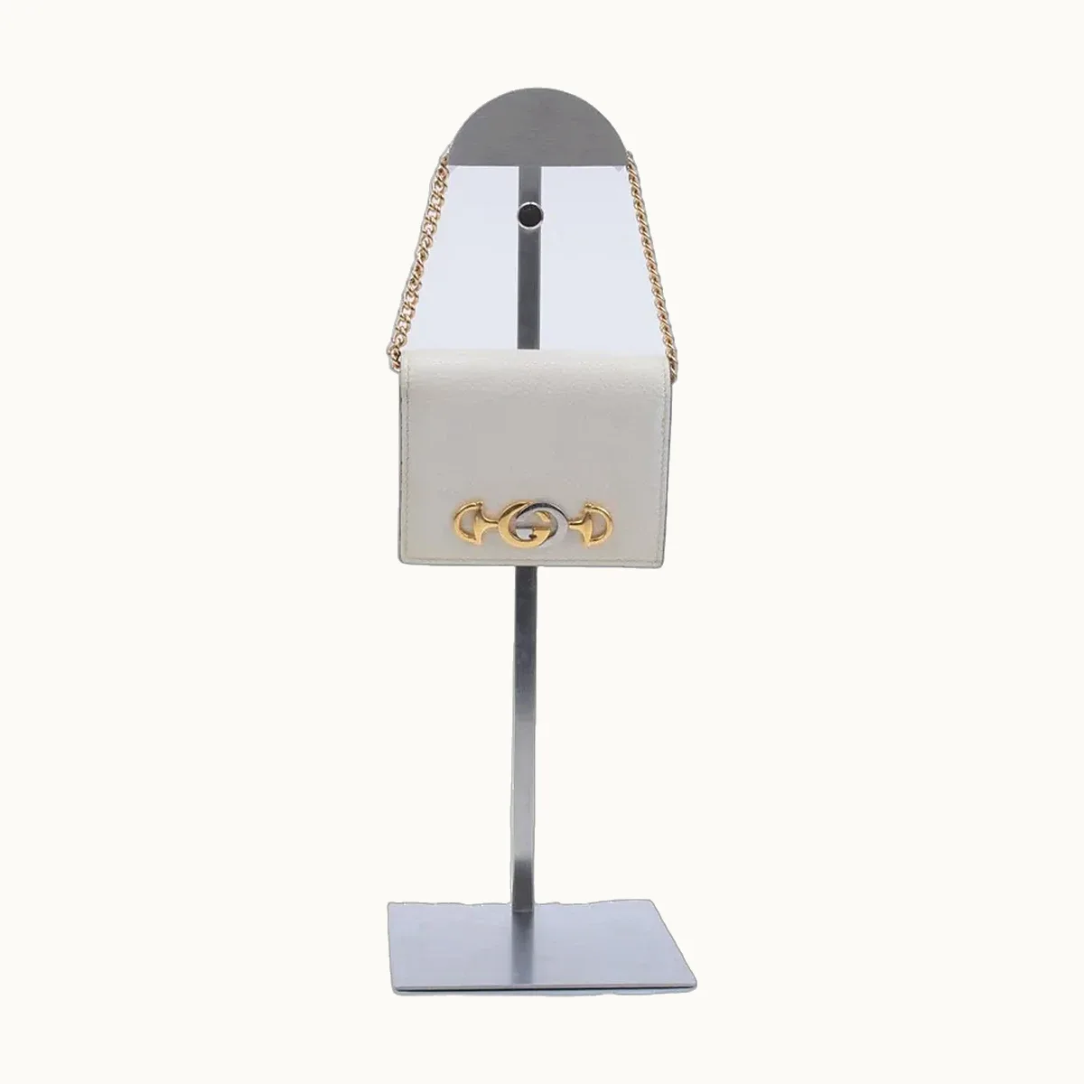 Cartera Gucci Zumi Compact Blanco