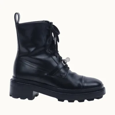 Hermès Botas Hermes Funk Negro Talla 36 / 3 mx