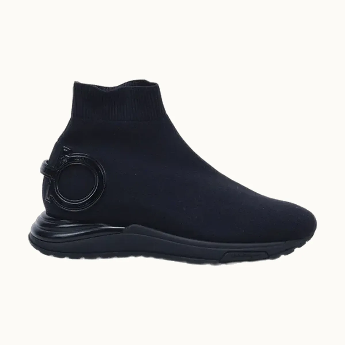 Salvatore Ferragamo Tenis Ferragamo Brooklyn Negro Talla 38 / 5 mx