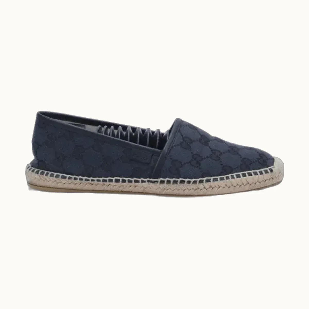 Alpargatas Gucci GG Canvas Negro Talla 39.5 / 6.5 mx