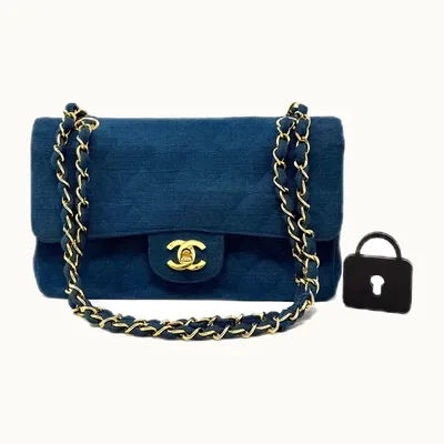 Bolsa Chanel Clásica Small Denim