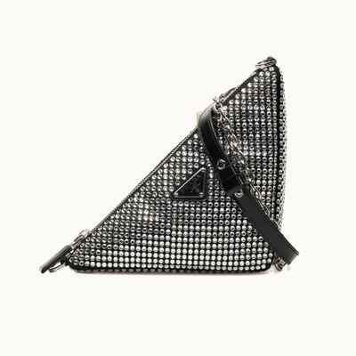 Prada Crystal Triangle