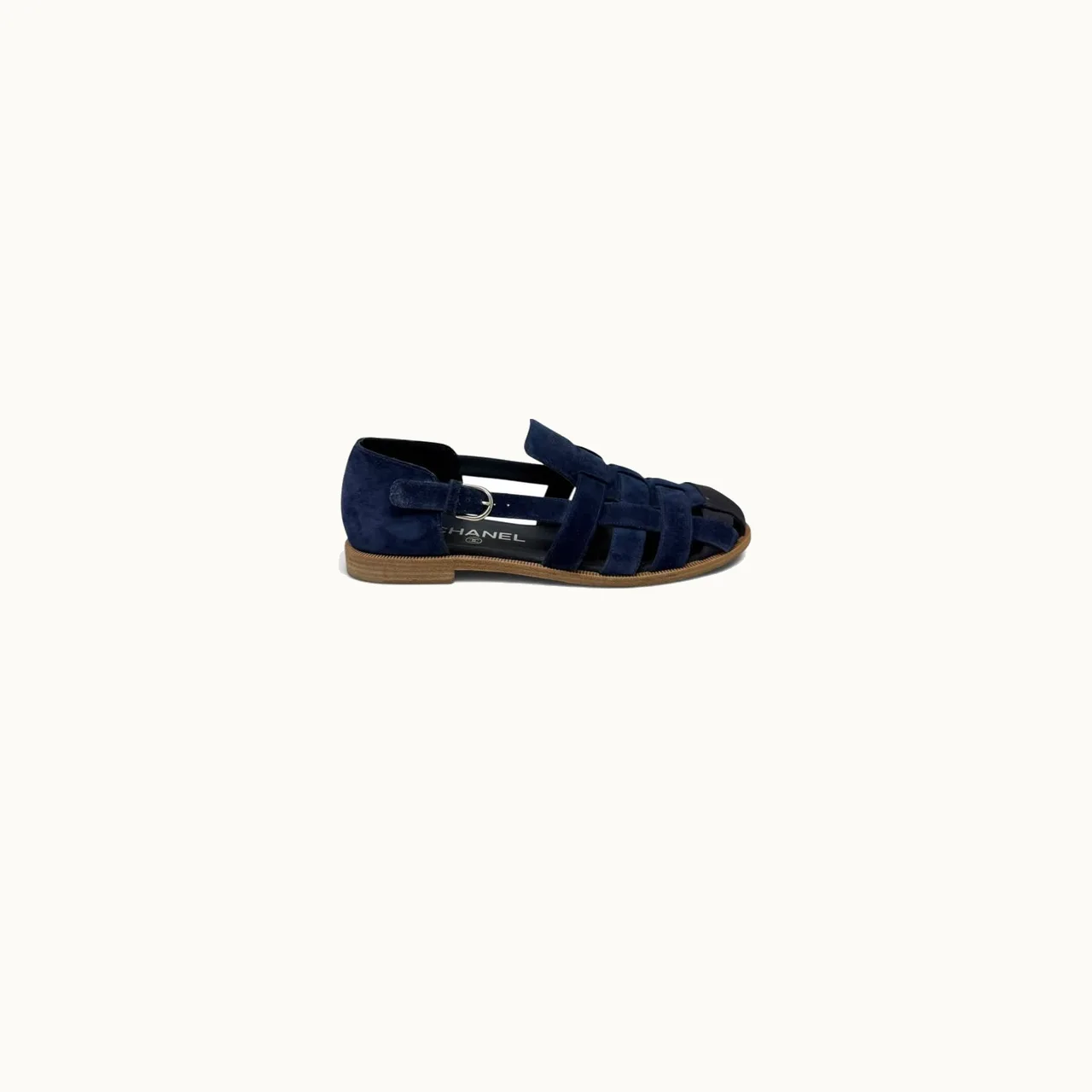 Chanel Fisherman Sandalias T37.5 Eu