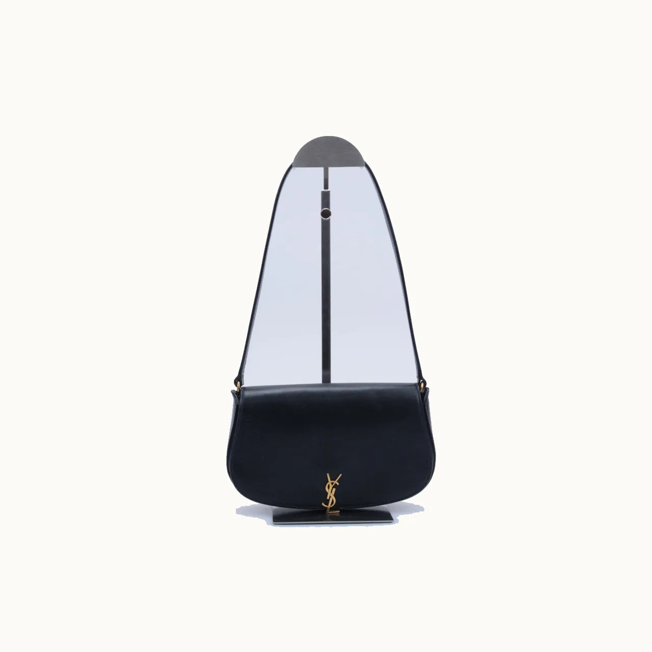 De hombro Saint Laurent Voltaire Mini Negro