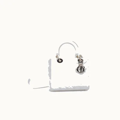 De mano Dior Lady Dior Medium Blanco mediana