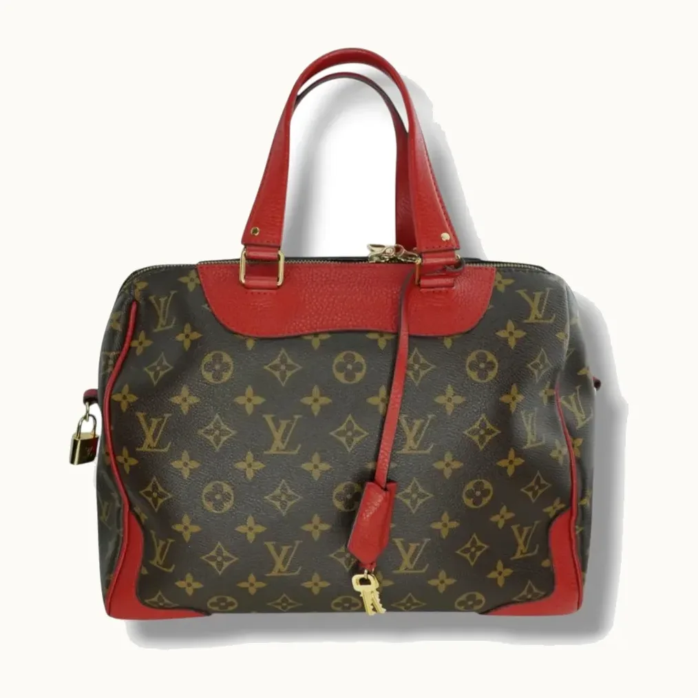 Bolsa Louis Vuitton Coquelicot Monogram Canvas Retiro