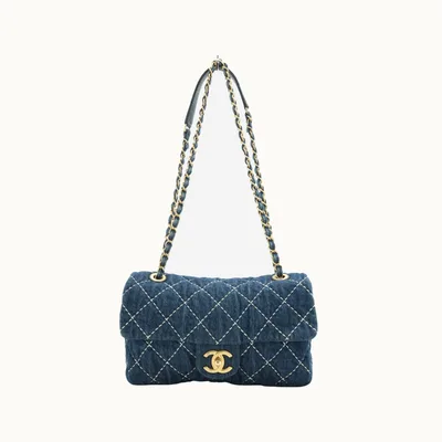 Bolso Chanel Denim Single Flap 2019