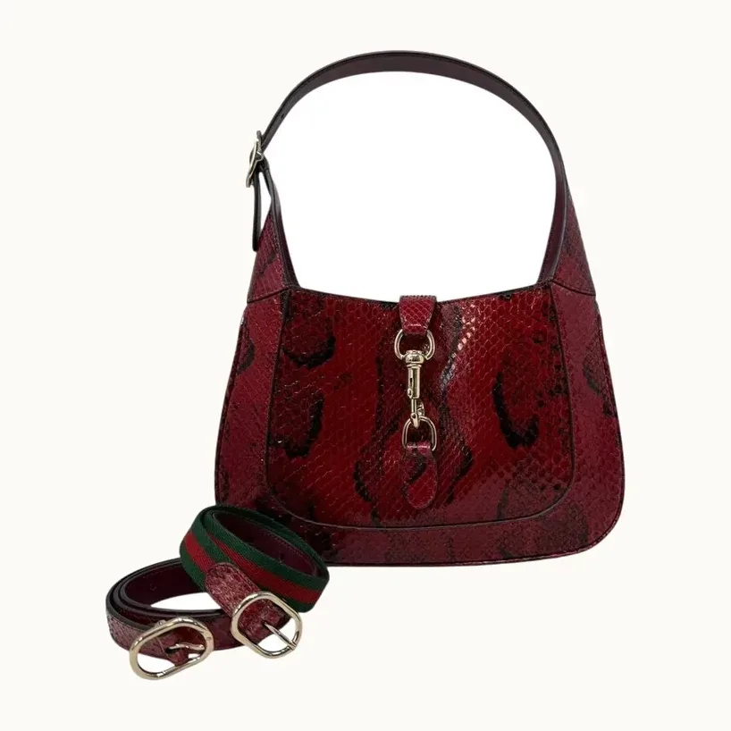 Bolsa Gucci Jackie Pitón