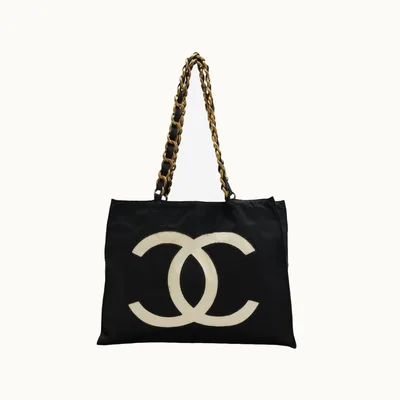 Bolso Chanel Vintage Tote Nylon CC 1991 - 1994