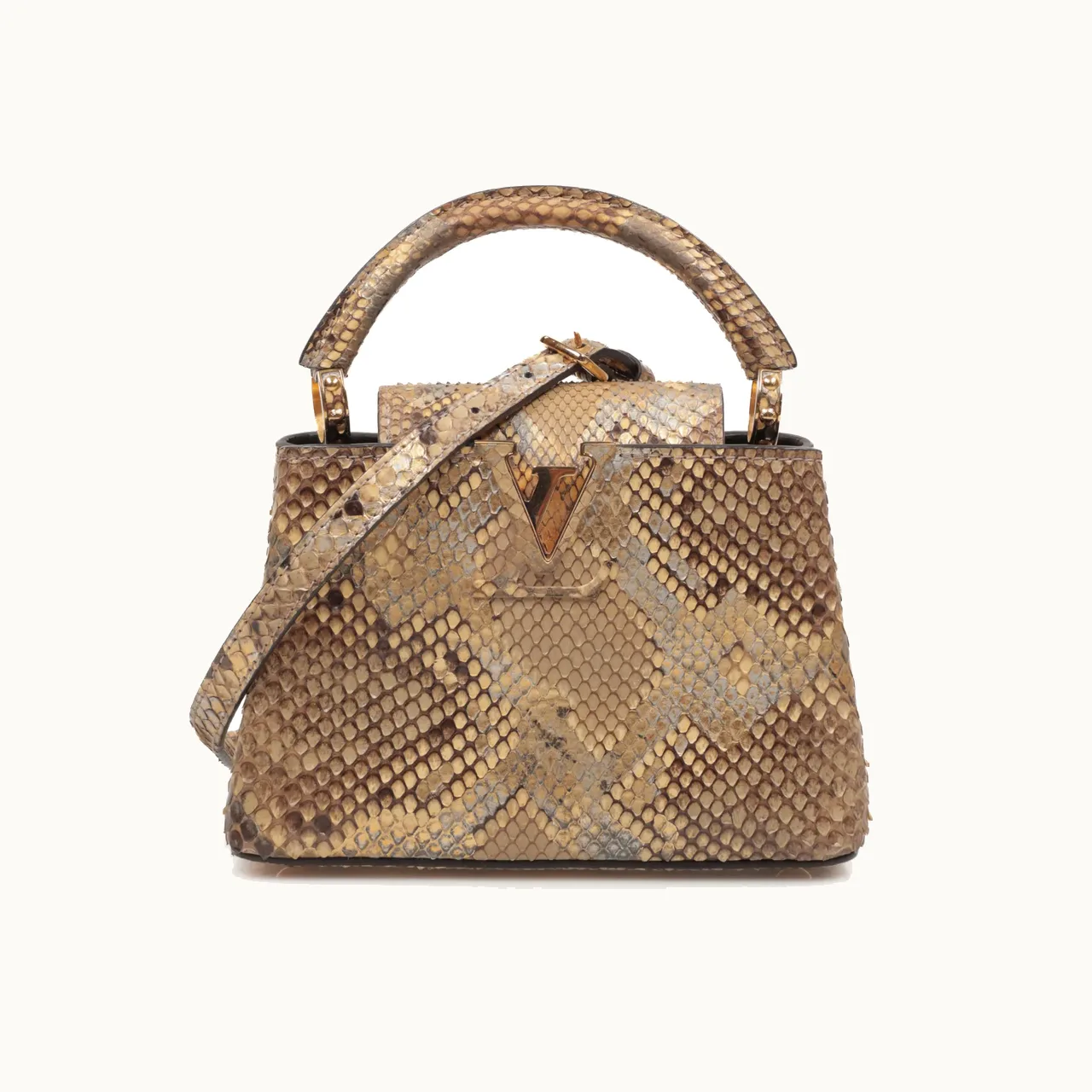 Louis Vuitton Python Capucine Mini
