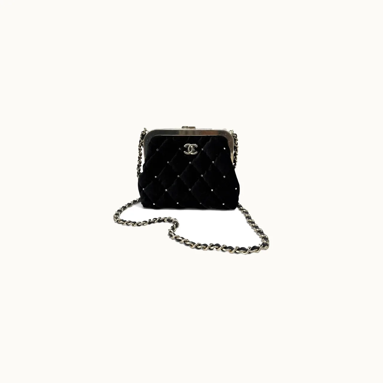 Chanel Kiss Lock Clutch